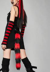 Scene Queen Mini Skirt And Sleeves Set