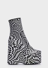 Aftershock Checkered Boots