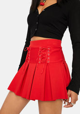 Ruby Modern School Girl Pleated Skort