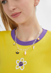 Midnight Snack Time Chain Necklace