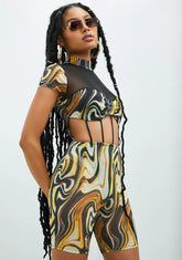 All In My Head Mesh Romper