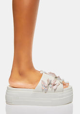 Paired SLD Butterfly Platform Sandals