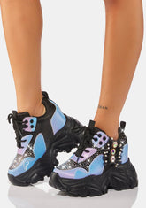 Holo Watermelon Platform Sneakers