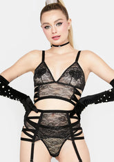 Night Just For Me Lace Lingerie Set