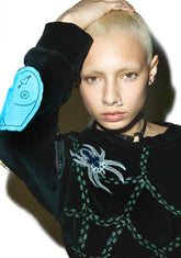 Samantha Spooky Cropped Jumper