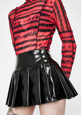 Sabrina Pleated Mini Skirt