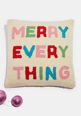 Merry Everything Throw Pillow