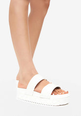 Roll On Up Slide Sandals