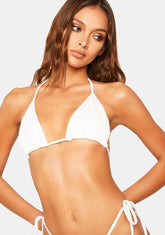 Tia Plisse Bikini Top