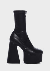 Over It Platform Sock Boots