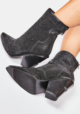 Show Some Love Rhinestone Boots