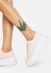 No One Deserves You Platform Sneakers