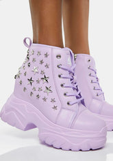 Purple Date-03 Sneakers