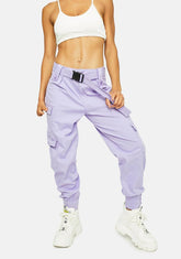 Lilac Best Version Of Me Cargo Pants