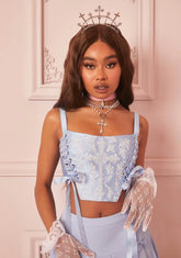 Splendor In The Air Bustier Top
