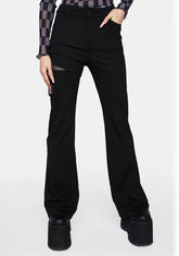 Sexy Elastic Flare Pants