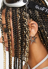 Compression Sun Hoop Earrings