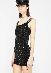 Shine N' Fine Rhinestone Dress
