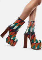 True Colors Platform Boots