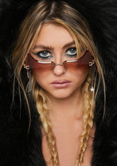 Evil Intentions Horned Sunglasses