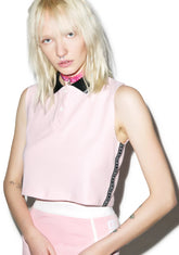 Mami Sleeveless Top - White