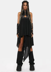 Compression Corset Midi Dress