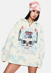 Metal From Heaven Tie Dye Hoodie