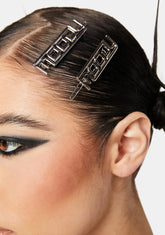 Attitude Problem Hair Clips