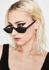 Dark Hashtag Drama Tiny Sunglasses
