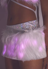 Pink Hype Hologram Light-Up Skirt