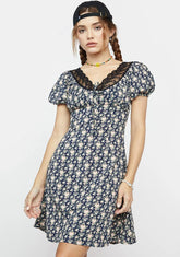Thought Of U Floral Mini Dress