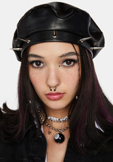 Can't Control Me Spiked Beret