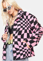 All Over Warp Jacket