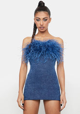 Wild Babe Strapless Mini Dress