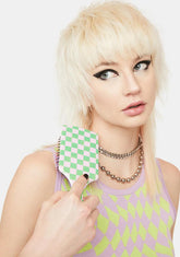 Watermelon Check My Hair Hairbrush