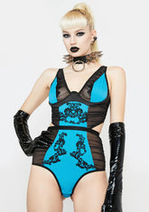 Stay In Tonight Embroidered Teddy