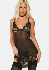 Devoted To You Sheer Nightgown