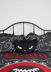 Menacing Meow Decorative Pillow