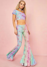 Pixie Spritzer Flare Pants
