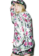 Optical Garden Hoodie - Black