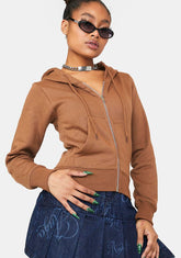 Tribal Hotfix Zip Up Hoodie