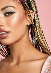 My Lucky Charm Hoop Earrings