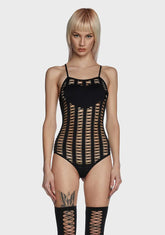 Hardened Heart Fishnet Teddy