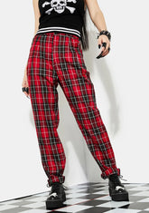 Hate To Love Plaid Trousers