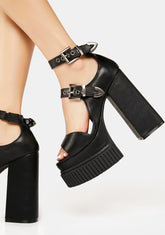 Solitude Creeper Platform Sandals