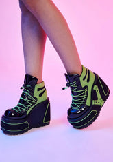 Hijacked Chunky Platform Sneakers