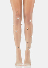 You're My Type Studded Tights