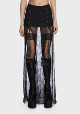 Mourning Soul Maxi Skirt