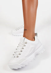 White Pearl Disruptor Zero Sneakers