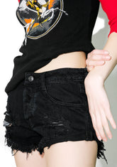 Party Of One Denim Shorts